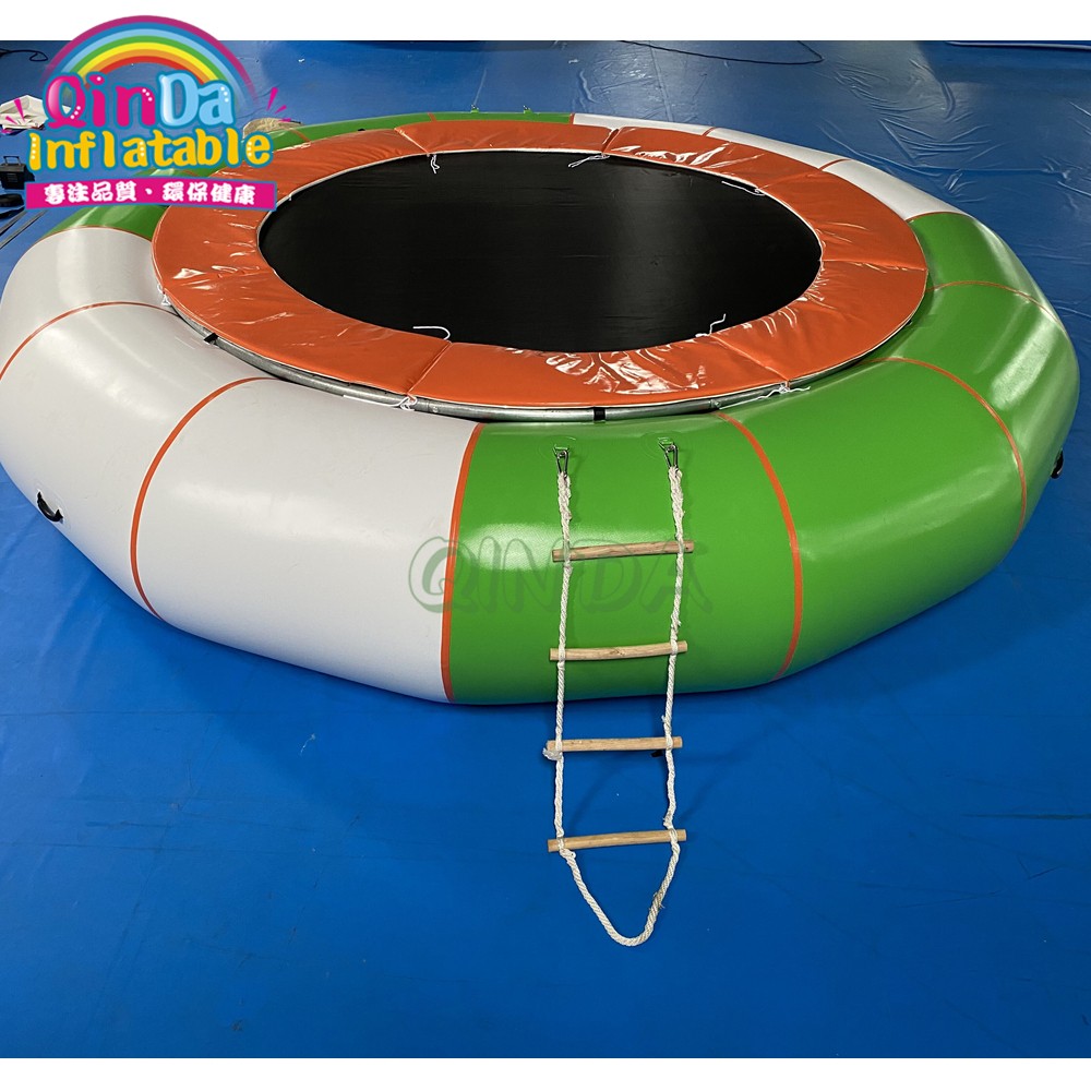 5m inflatable jumping water bag durable inflatable water trampoline with steel