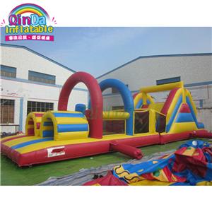 Giant inflatable obstacle, adult inflatable obstacle course, obstacle race inflatable game