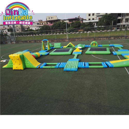 Big commercial inflatable water park, water inflatable park prices, water park inflatable