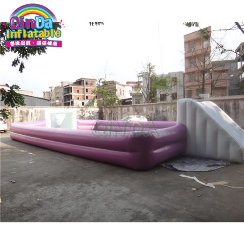 inflatable soap football,inflatable portable football field,inflatable water soccer field for sale 