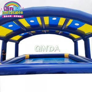 Outdoor inflatable swimming pool with cover tent for pools use