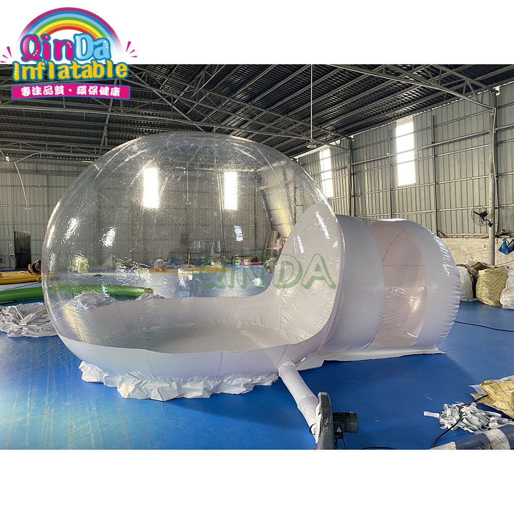 Clear igloo inflatable transparent bubble tent / igloo inflatable camp tent for sale