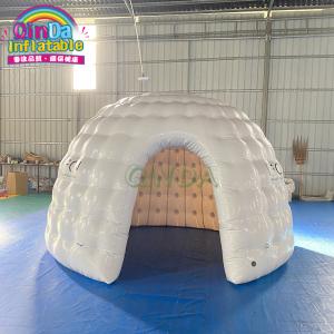 Outdoor Giant inflatable white dome tent, inflatable igloo tent for rental