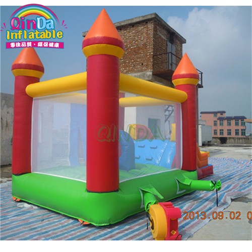  inflatable bouncer jumper/ bounce house jumping bouncy castle with slide combo
