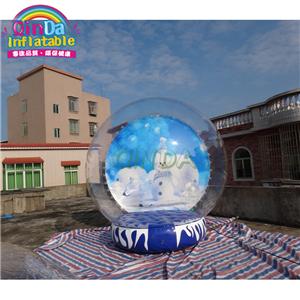 life size snow globe clear inflatable dome for live show