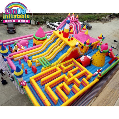 outdoor fun world inflatable theme amusement park playground fun city funcity