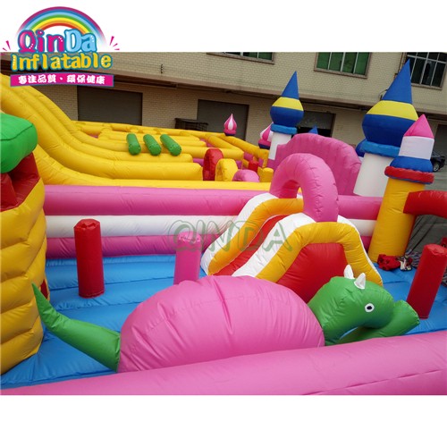 outdoor fun world inflatable theme amusement park playground fun city funcity