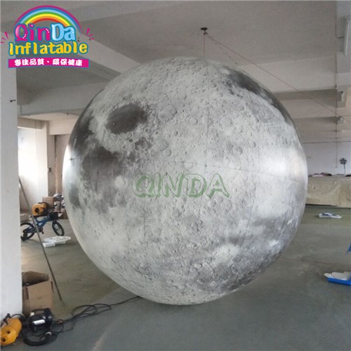outdoor giant Inflatable globe ball led moon light balls