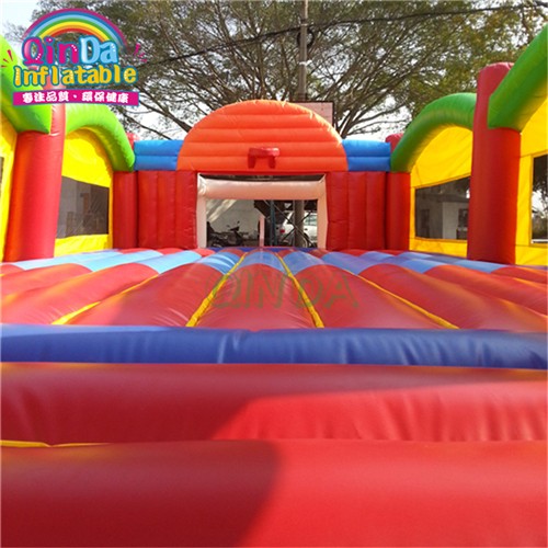 outdoor sport equipment inflatable basketball games inflatable court for sale 