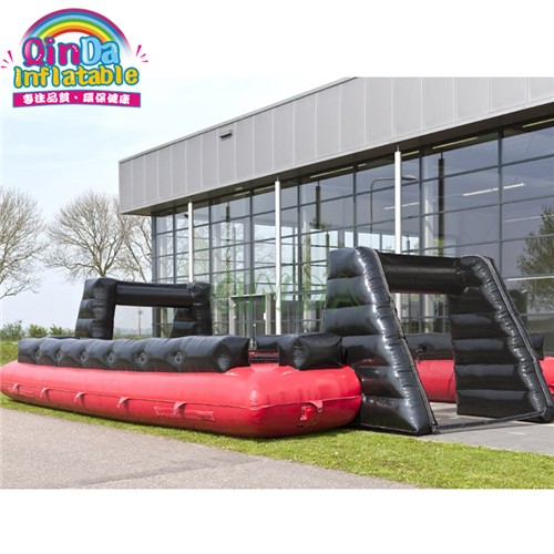 pvc inflatable human table football playground field court arena pitch for sale